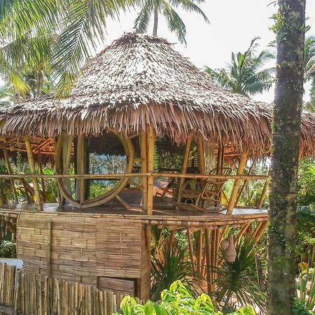 The Bamboo Houses - Tropical Garden & Empty Beach General Luna  Exterior foto